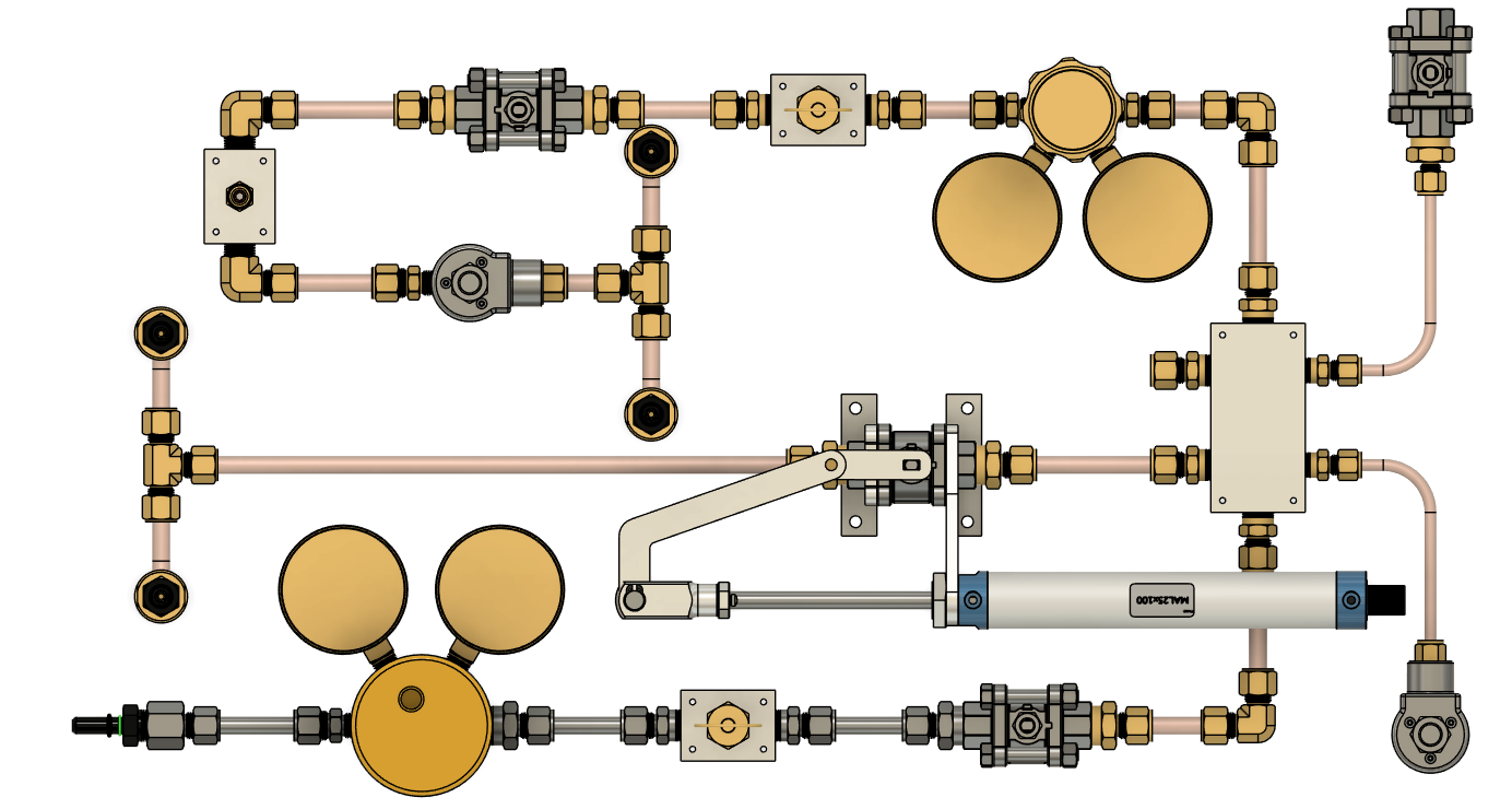Regeneratively Cooled Bi-Liquid Rocket Engine image 2